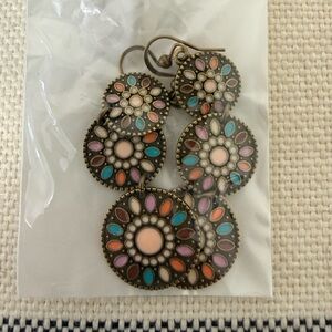 Bohemian Multicolor Dangle Earrings